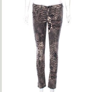 Grey Rag & Bone low-rise skinny jeans